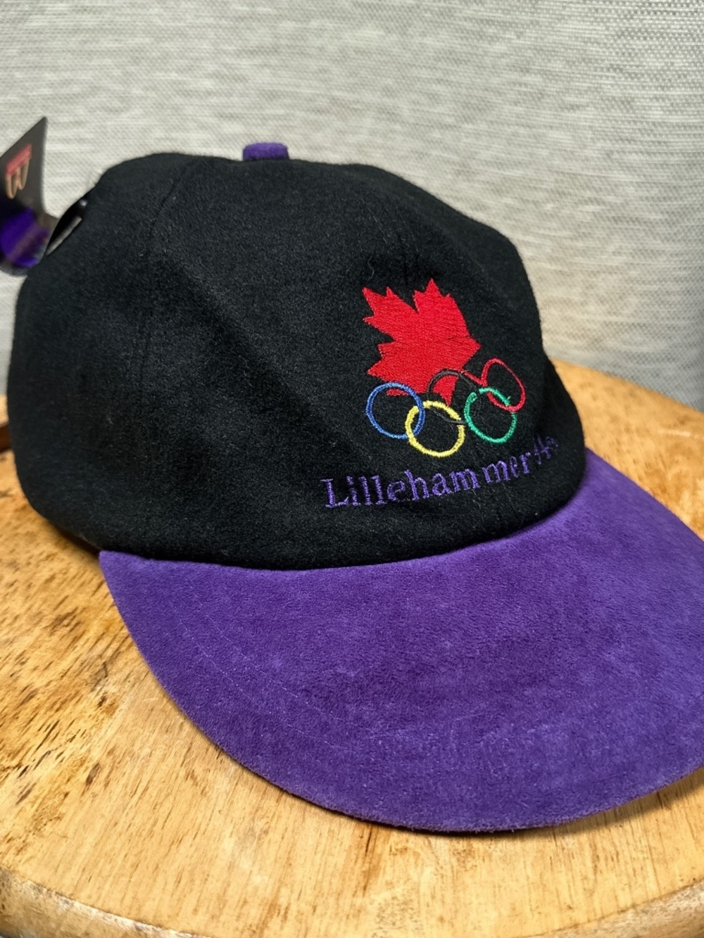NWT Deadstock Vintage 90s Lillehammer Norway 1994 Olympics Promo Strapback Hat